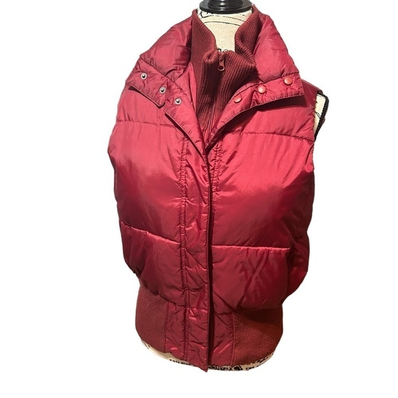 Double Down Steve and Barry's Feather Puffer Vest Women’s Lrg - Picture 1 of 14